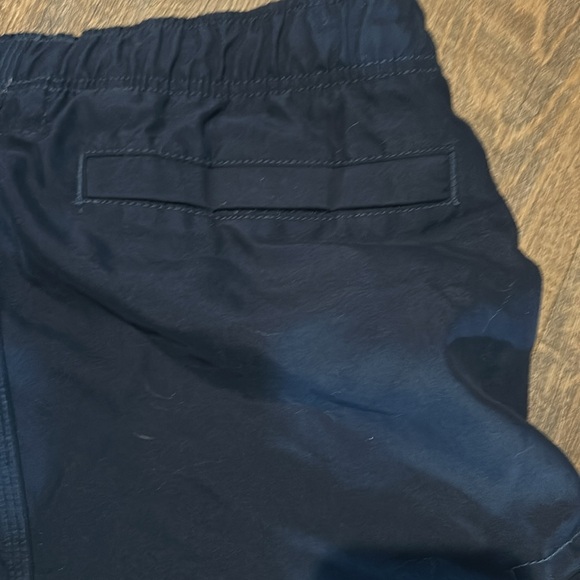 HOLLISTER Men’s MEDIUM Navy Boardshorts  Mesh Lined Velcro Fly Embroidered logo - Picture 6 of 8